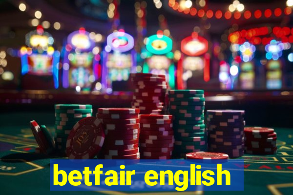 betfair english