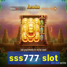 sss777 slot