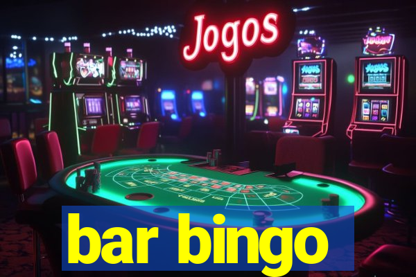 bar bingo