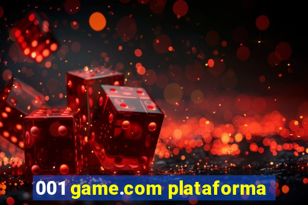 001 game.com plataforma