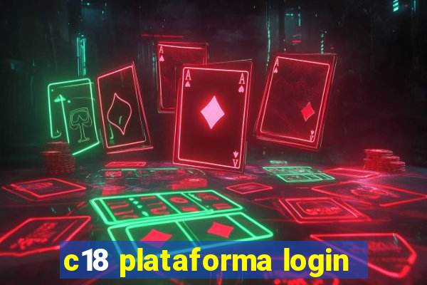 c18 plataforma login