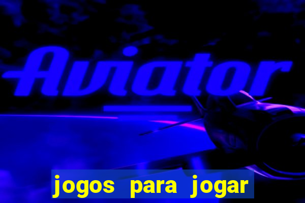 jogos para jogar no aviao