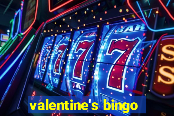 valentine's bingo