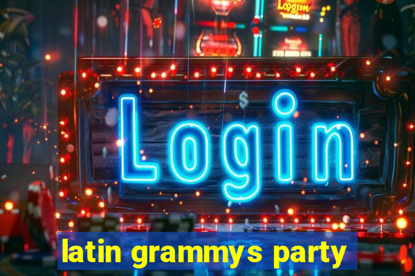 latin grammys party