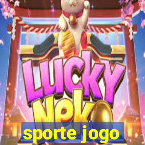 sporte jogo