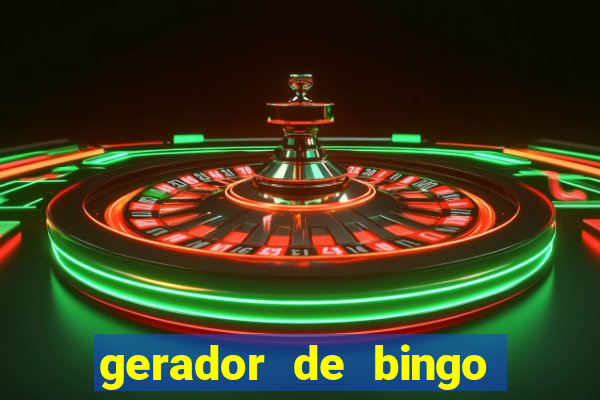 gerador de bingo cha de bebe