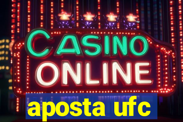 aposta ufc