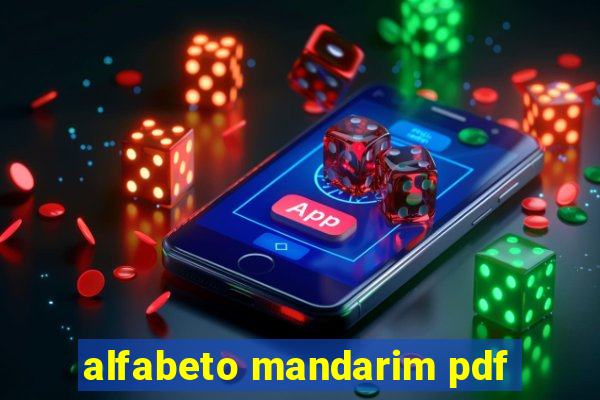 alfabeto mandarim pdf