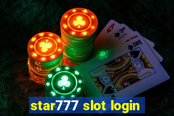 star777 slot login