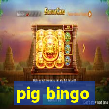 pig bingo