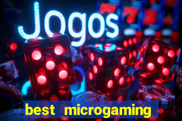 best microgaming slot machine