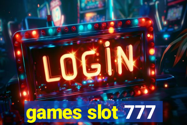 games slot 777