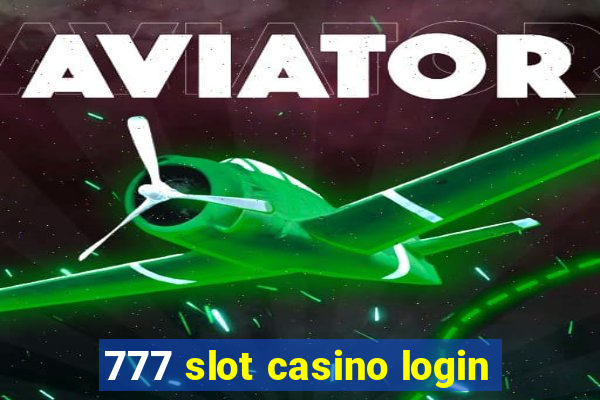 777 slot casino login