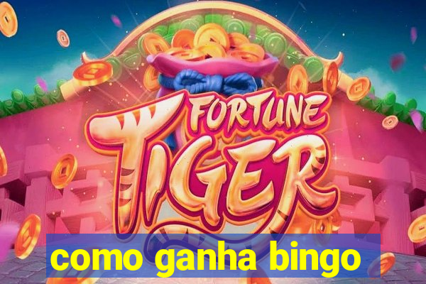 como ganha bingo