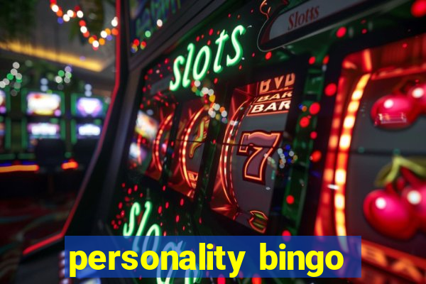 personality bingo