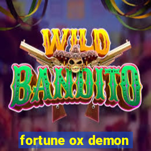 fortune ox demon