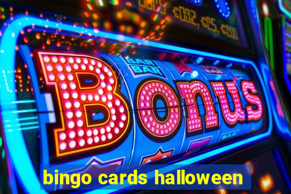 bingo cards halloween