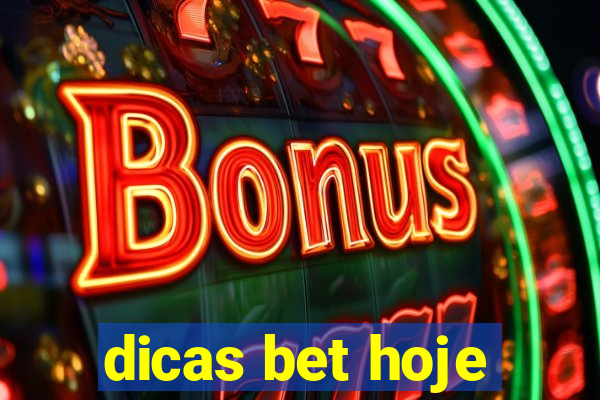 dicas bet hoje