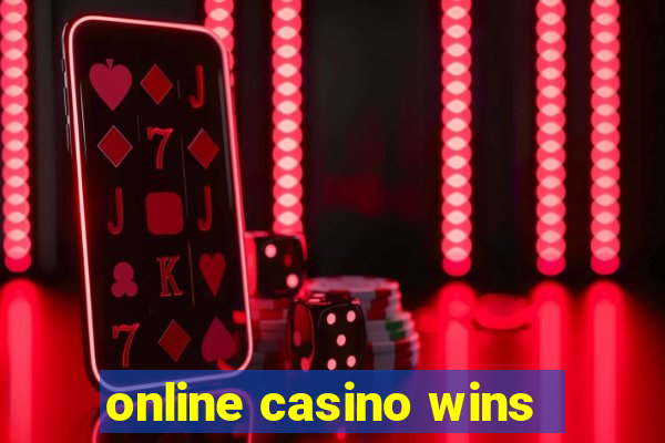 online casino wins