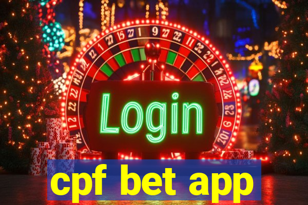 cpf bet app