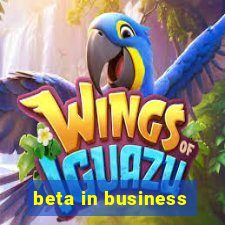 beta in business