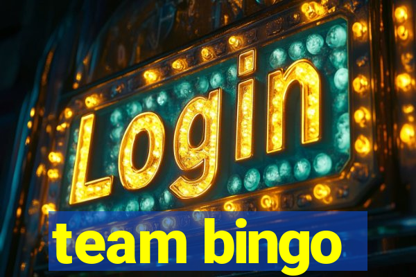 team bingo