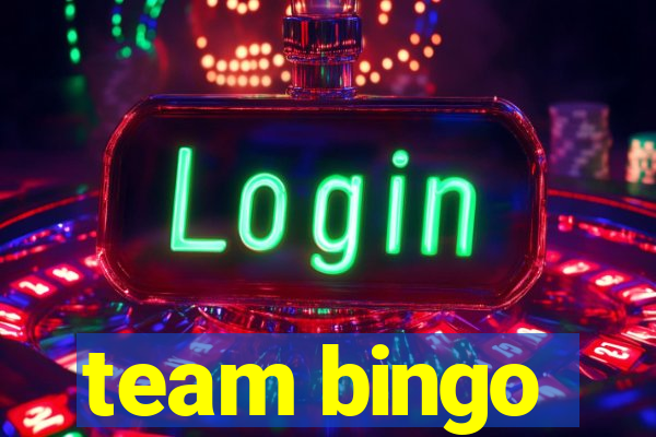 team bingo