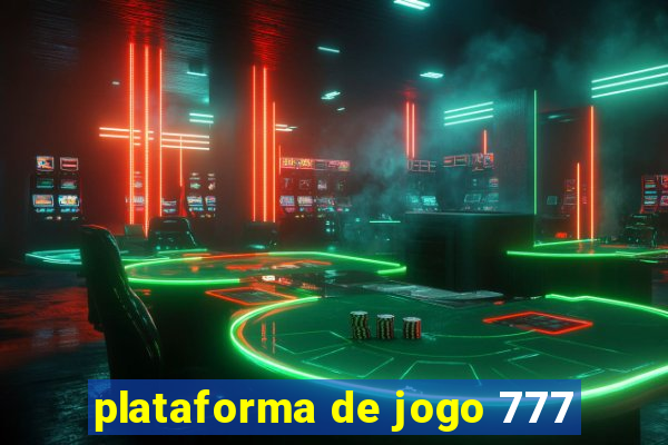 plataforma de jogo 777