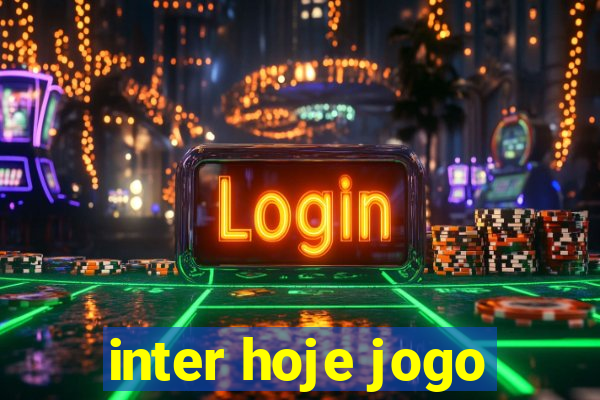 inter hoje jogo