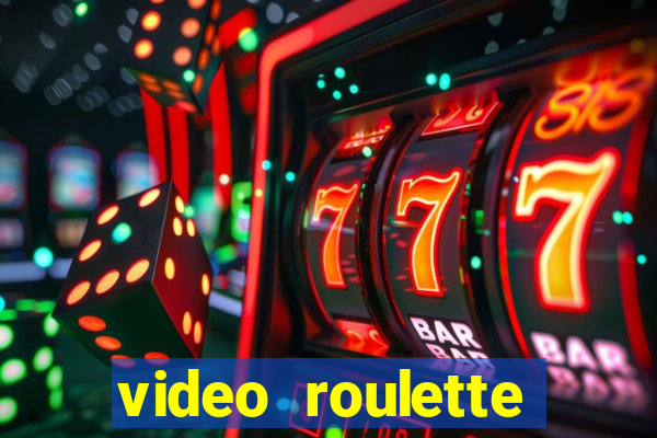 video roulette casino game