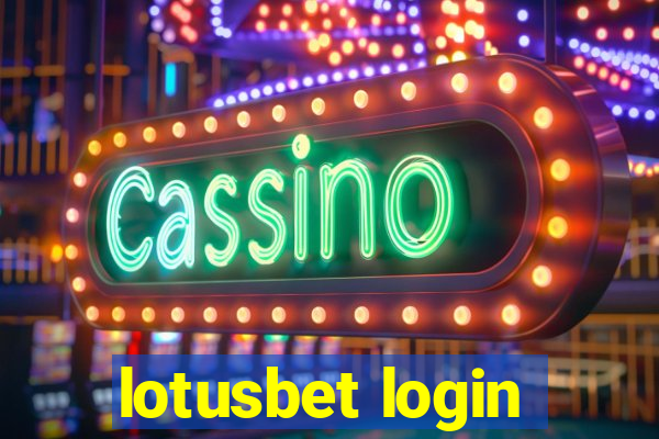 lotusbet login