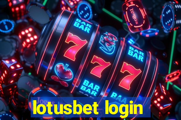 lotusbet login