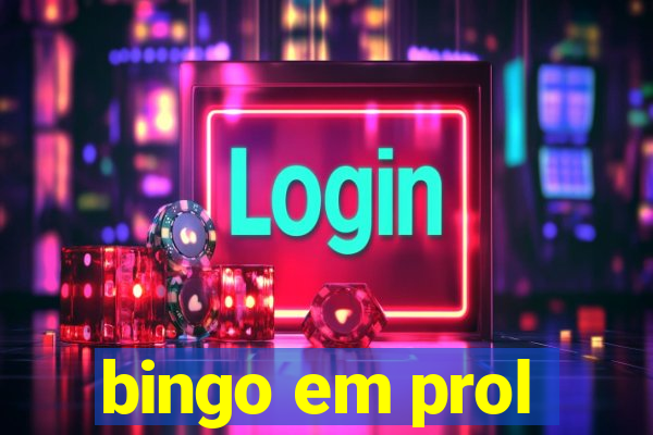 bingo em prol