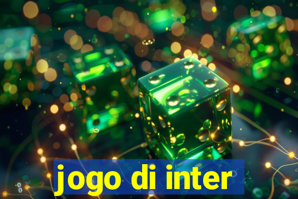 jogo di inter