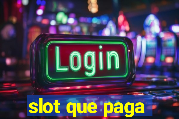 slot que paga