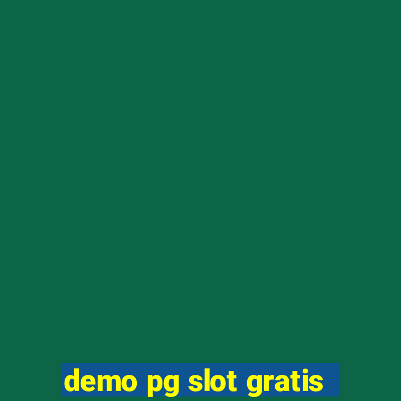 demo pg slot gratis