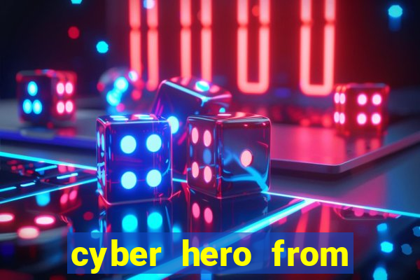 cyber hero from the metaverse