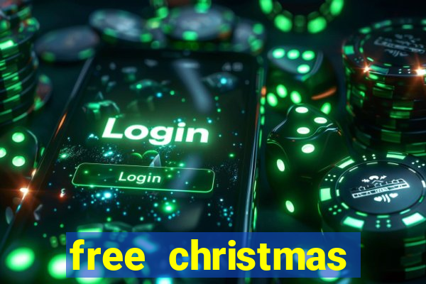 free christmas bingo cards