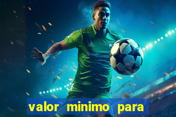 valor minimo para jogar no tigre