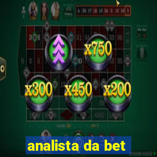 analista da bet