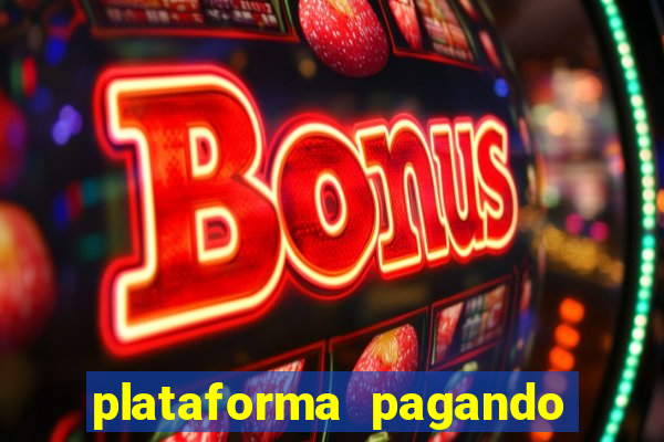 plataforma pagando 30 reais no cadastro