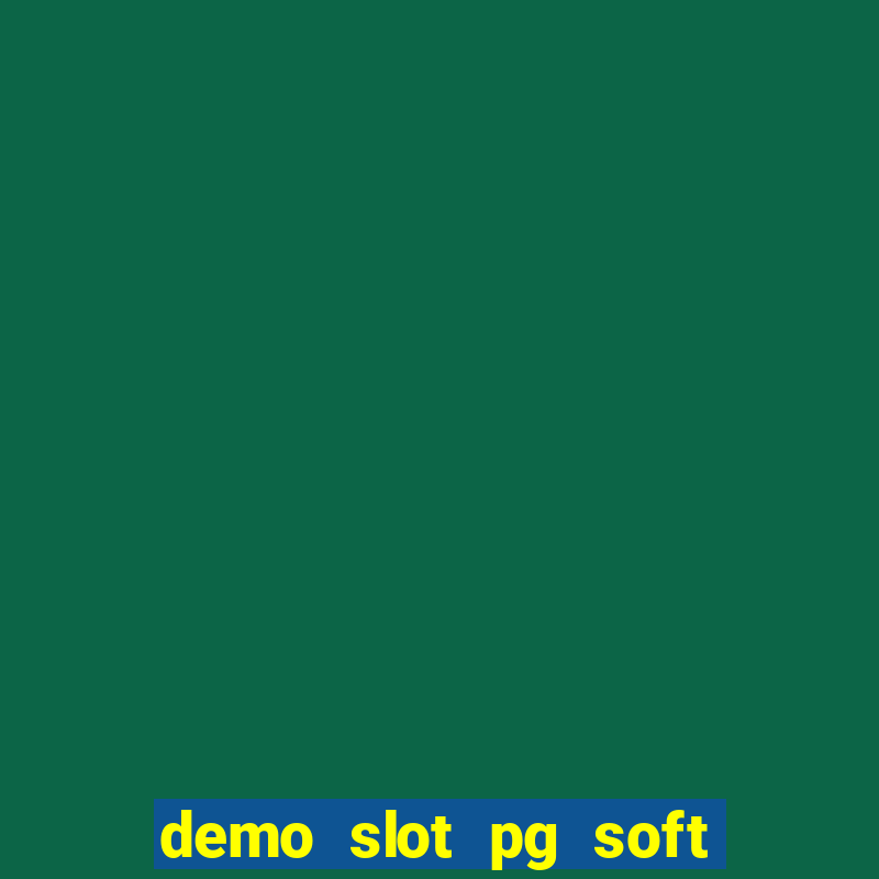 demo slot pg soft mahjong ways 2