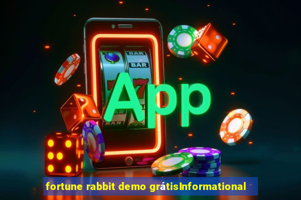 fortune rabbit demo grátisInformational