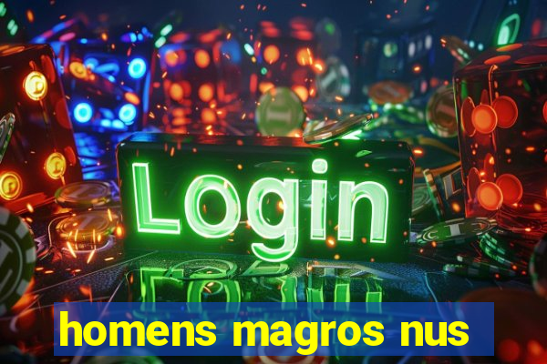 homens magros nus