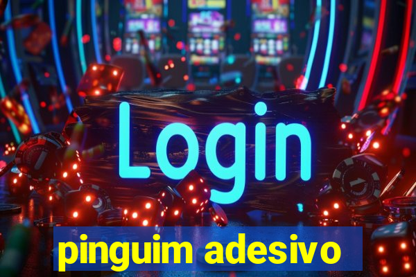 pinguim adesivo