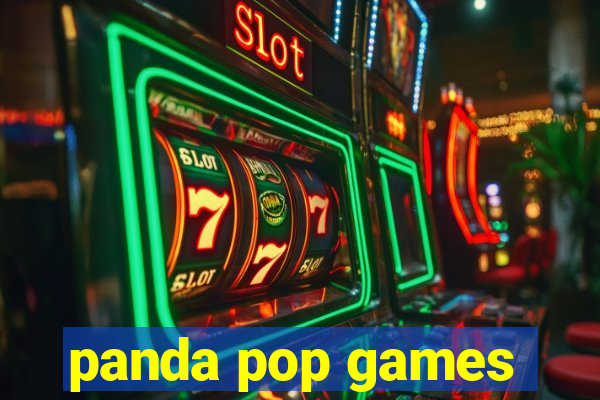 panda pop games