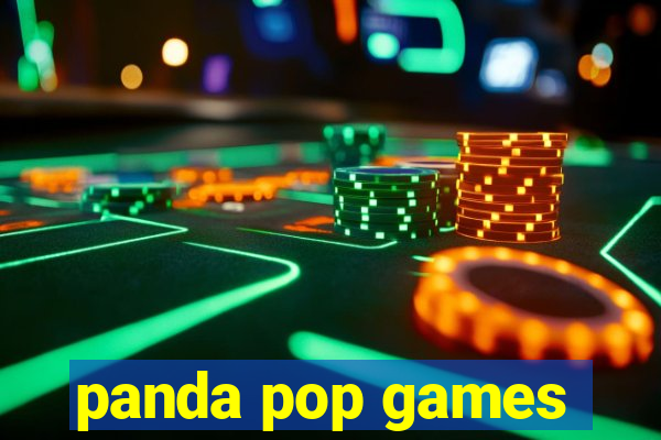 panda pop games