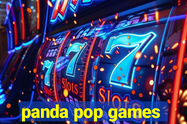 panda pop games