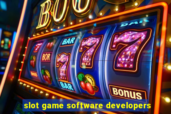 slot game software developers