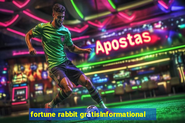 fortune rabbit grátisInformational